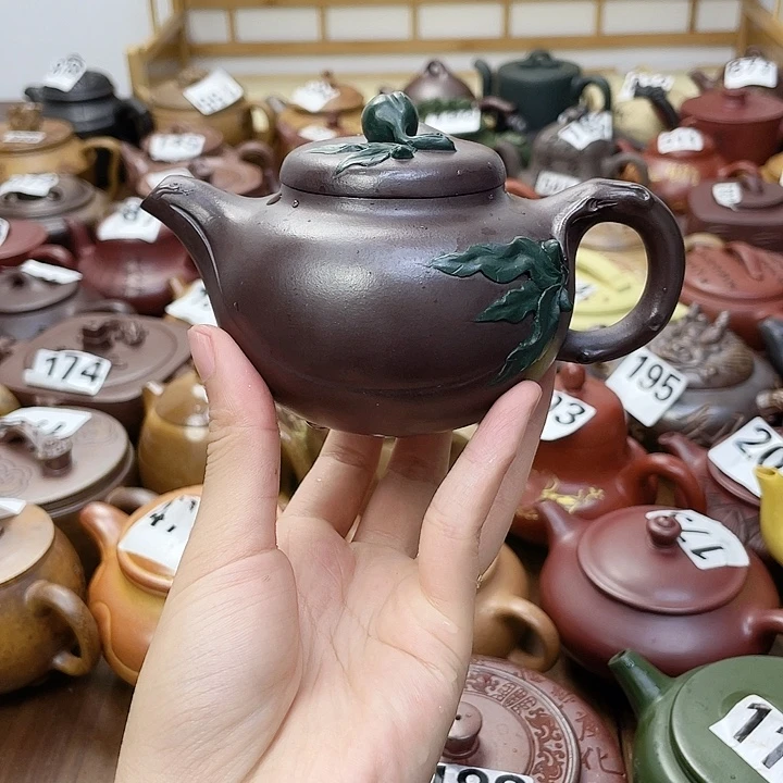 茶壶紫砂紫砂微瑕