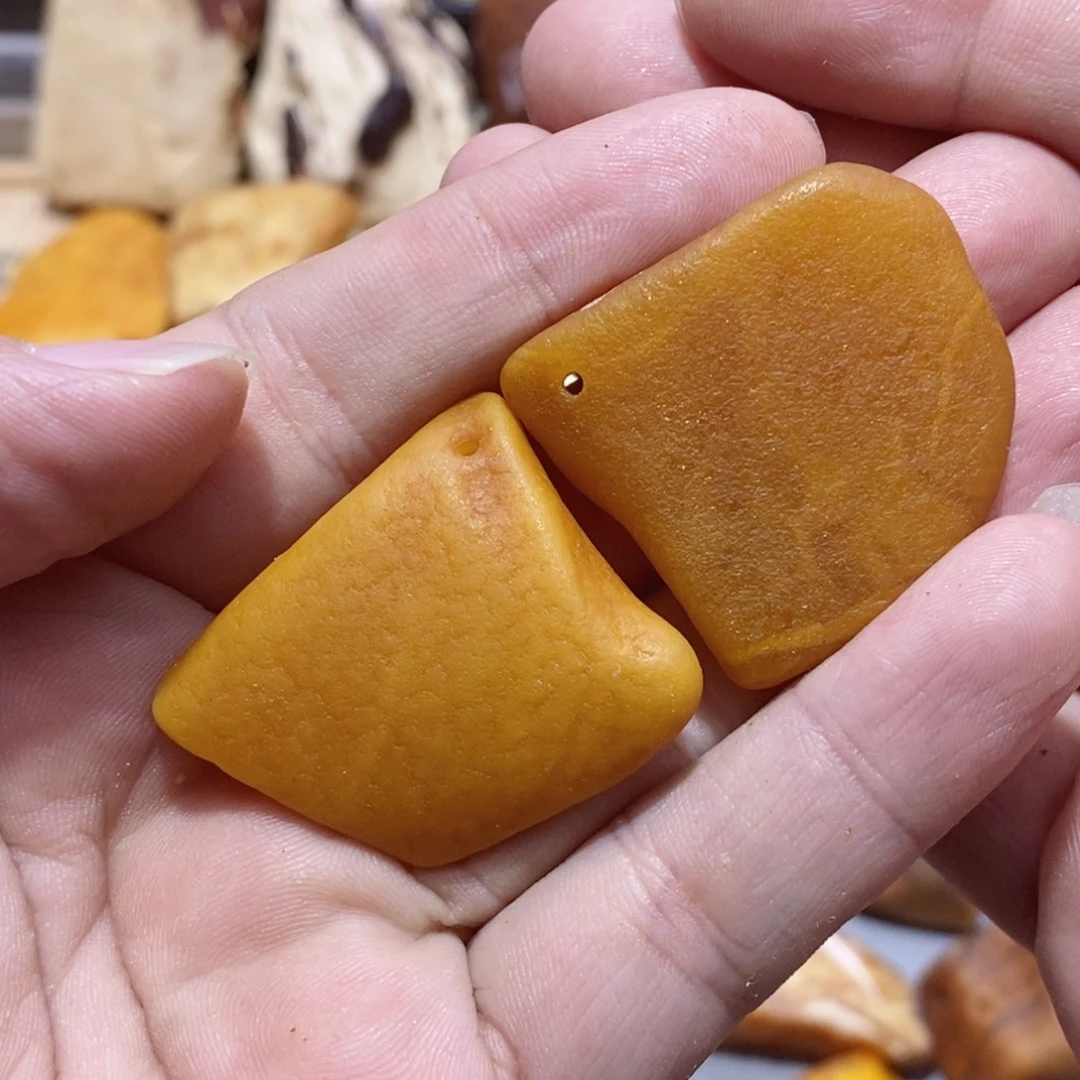 定制琥珀蜜蜡原石定制