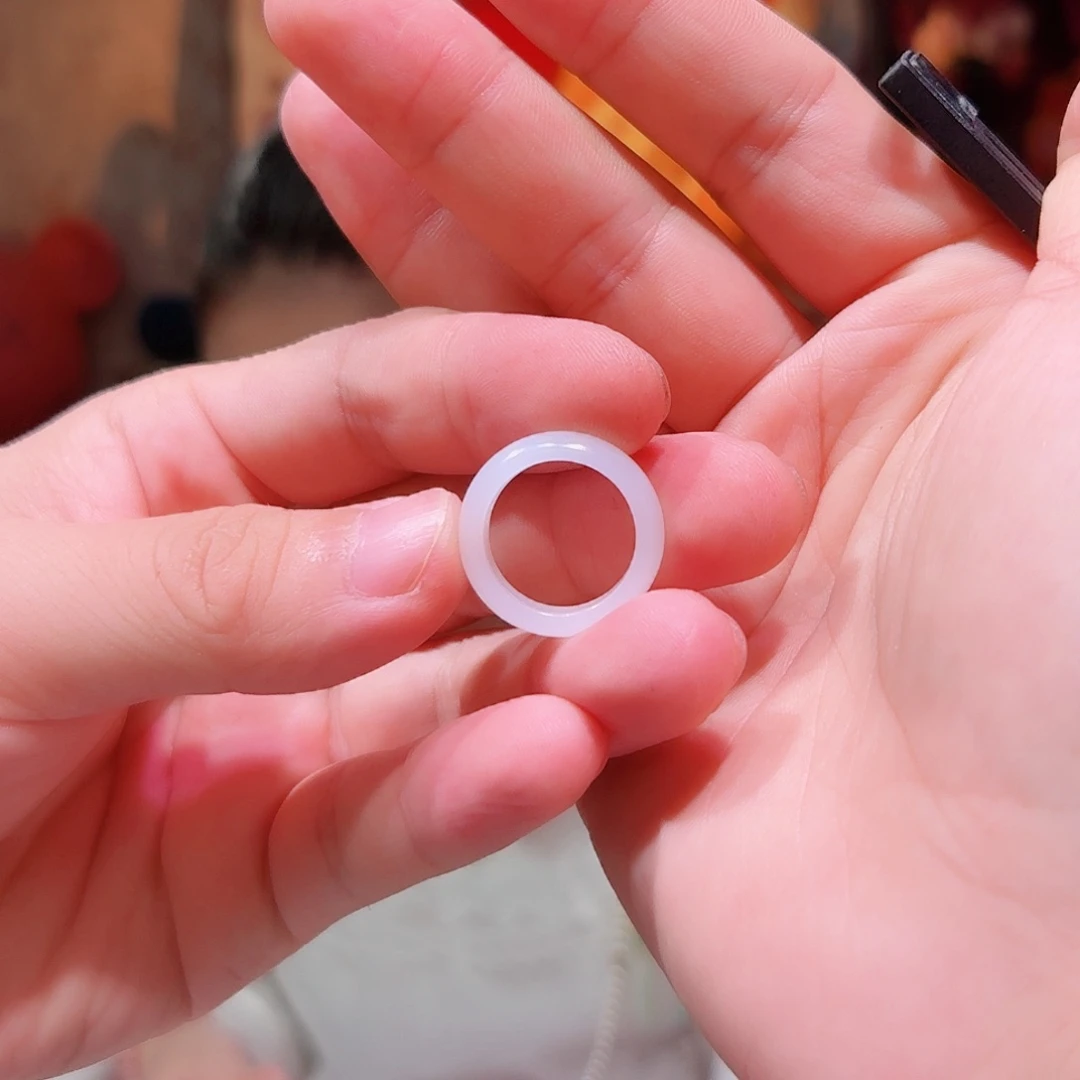 和田玉戒指未镶嵌C**O精致