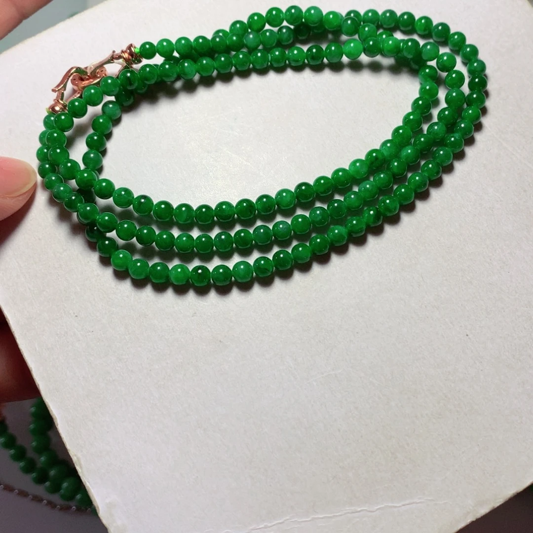 翡翠未镶嵌手链缅甸翡翠