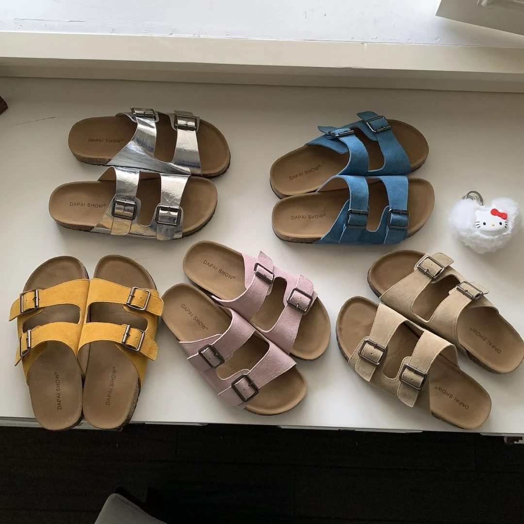 一字带博肯拖鞋Q7788-1