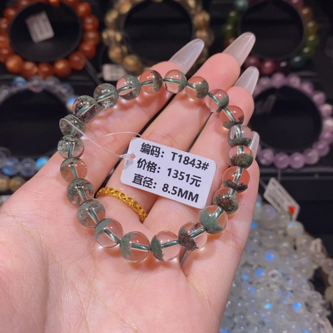 水晶手链未镶嵌T1843#8.5mm