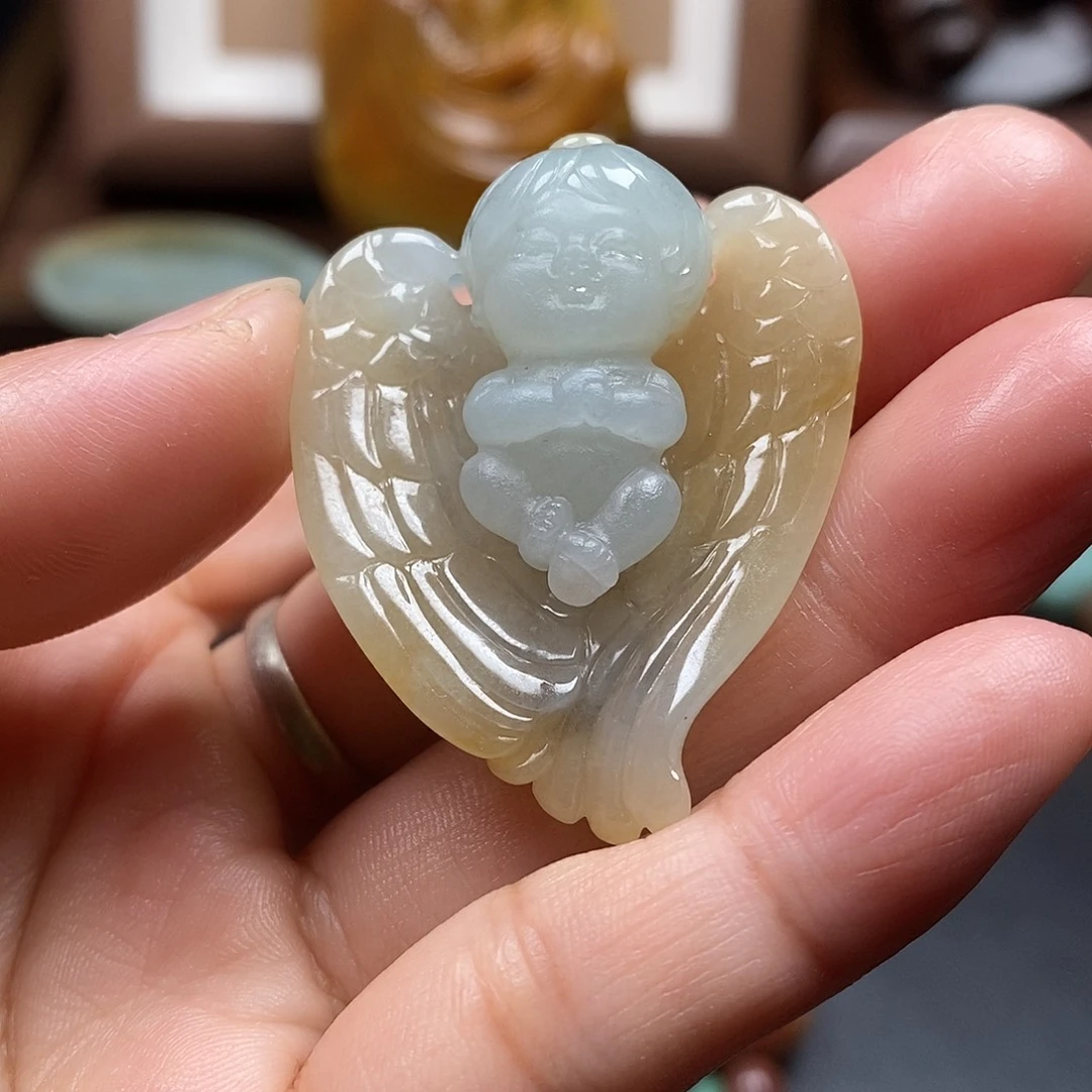 奋***止定制翡翠未镶嵌毛货抛光