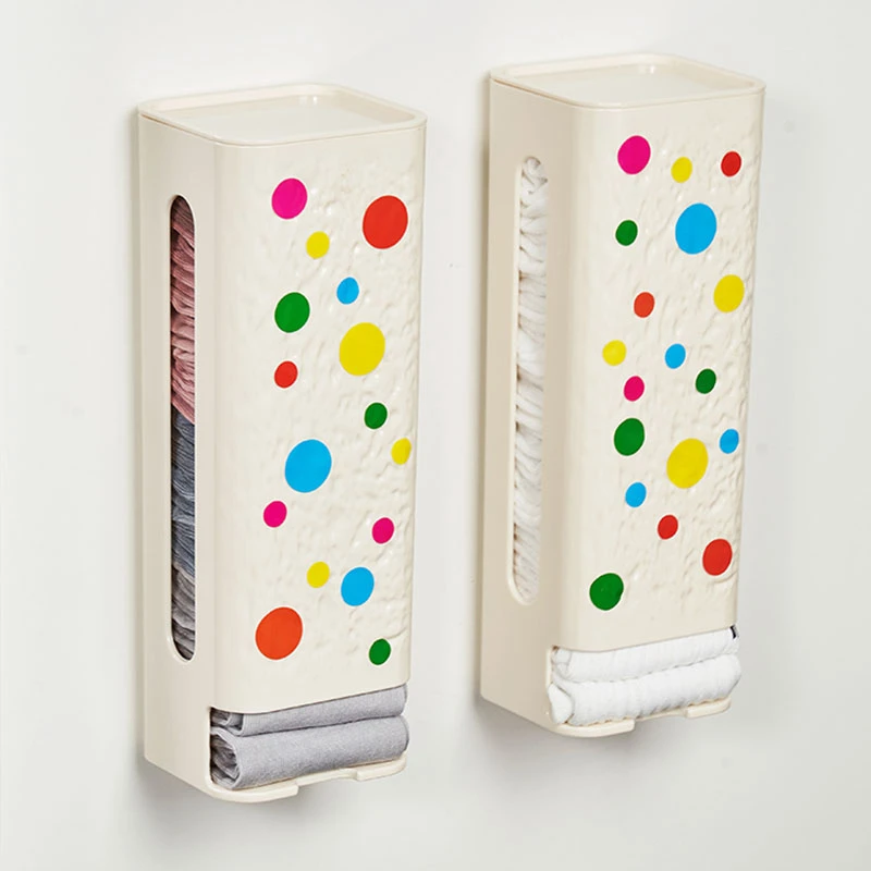 内裤袜子多巴胺收纳盒抽取式衣柜内免打孔壁挂收纳盒防尘整理神器