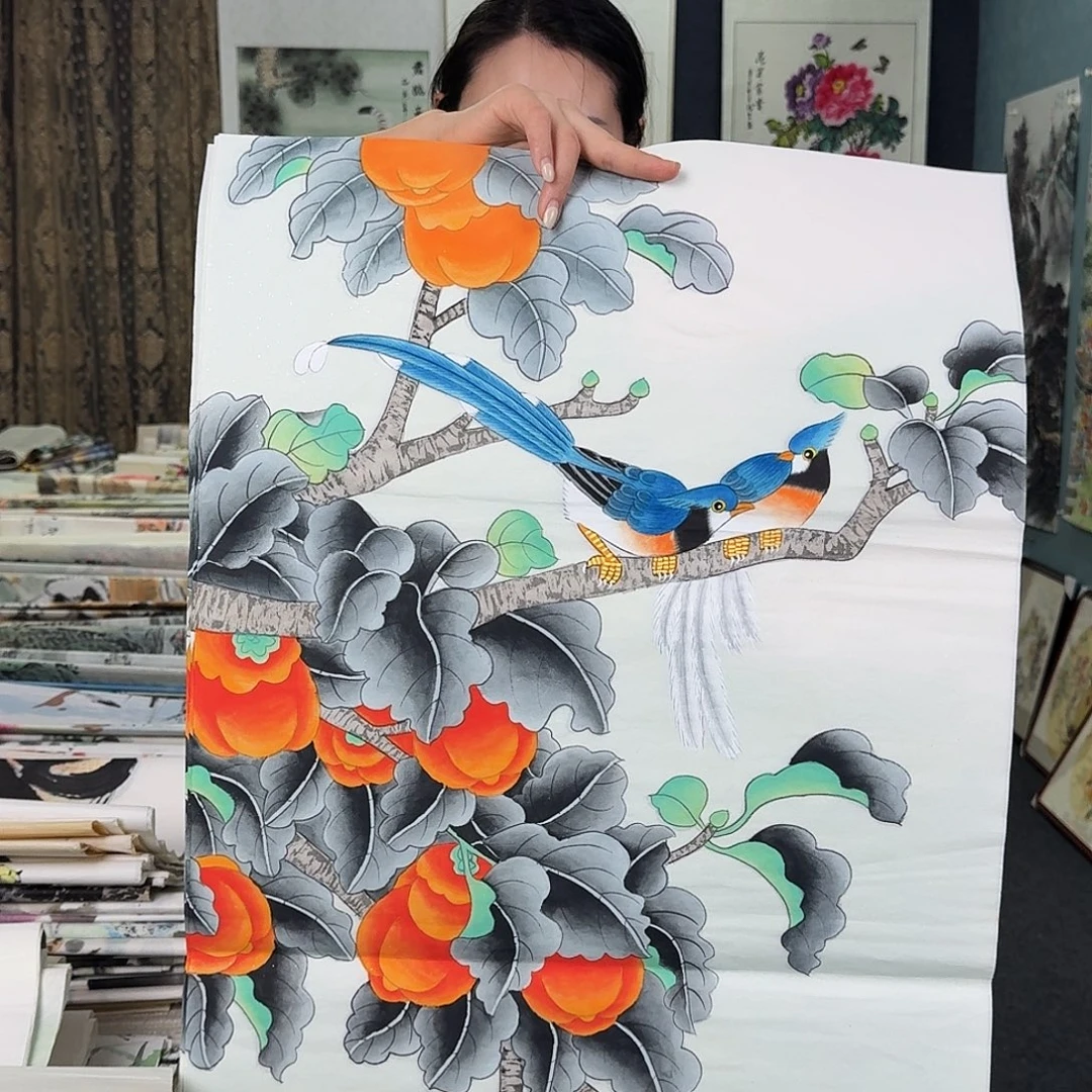 纯手绘国画作品作品