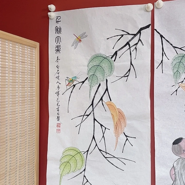 国画冯老师手绘作品