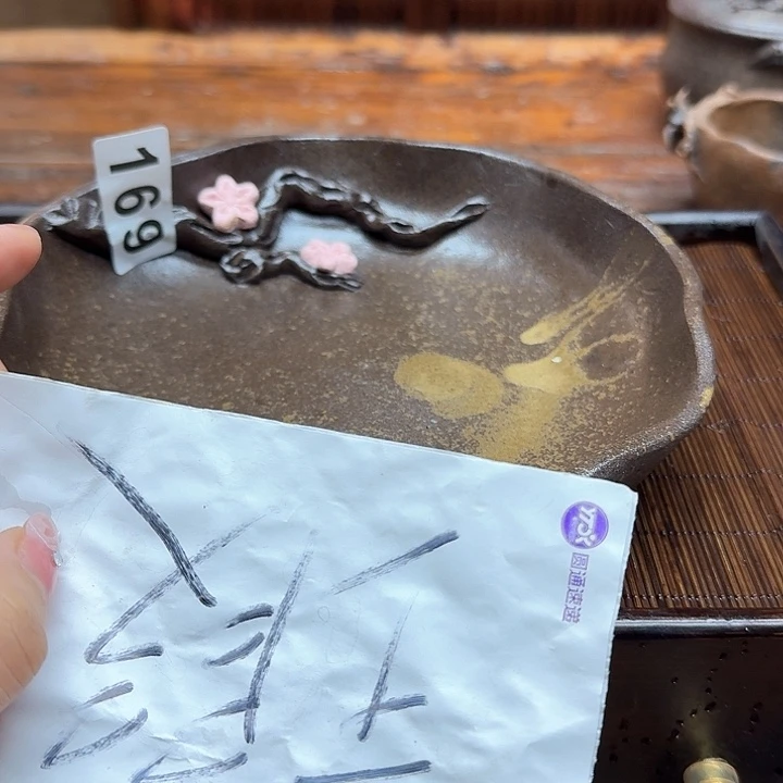 纯手工制作粗陶茶具