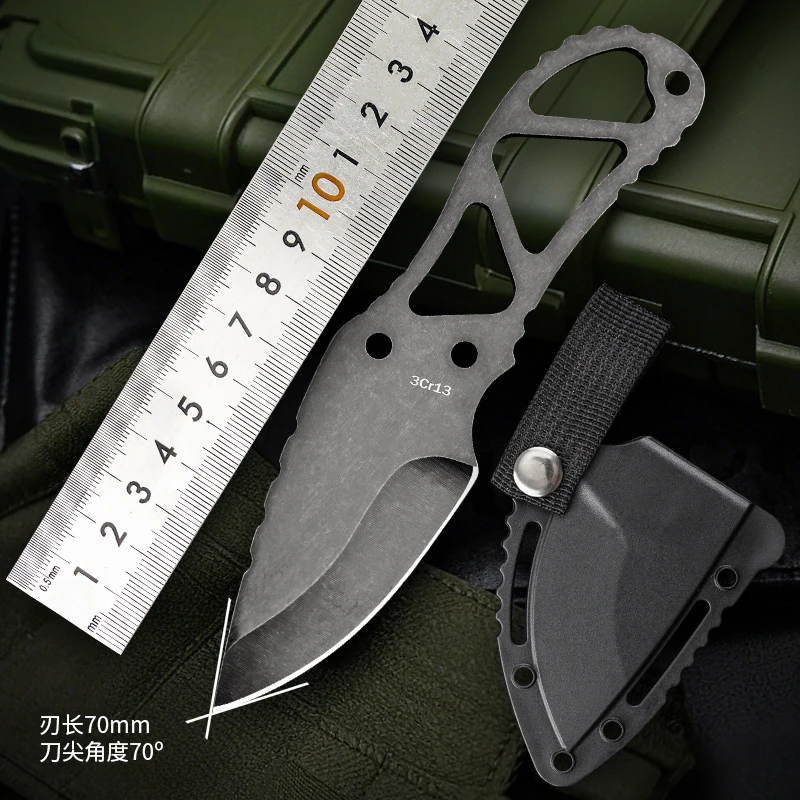代工款3CR13户外露营手把肉小刀刀具正品专业野外迷你