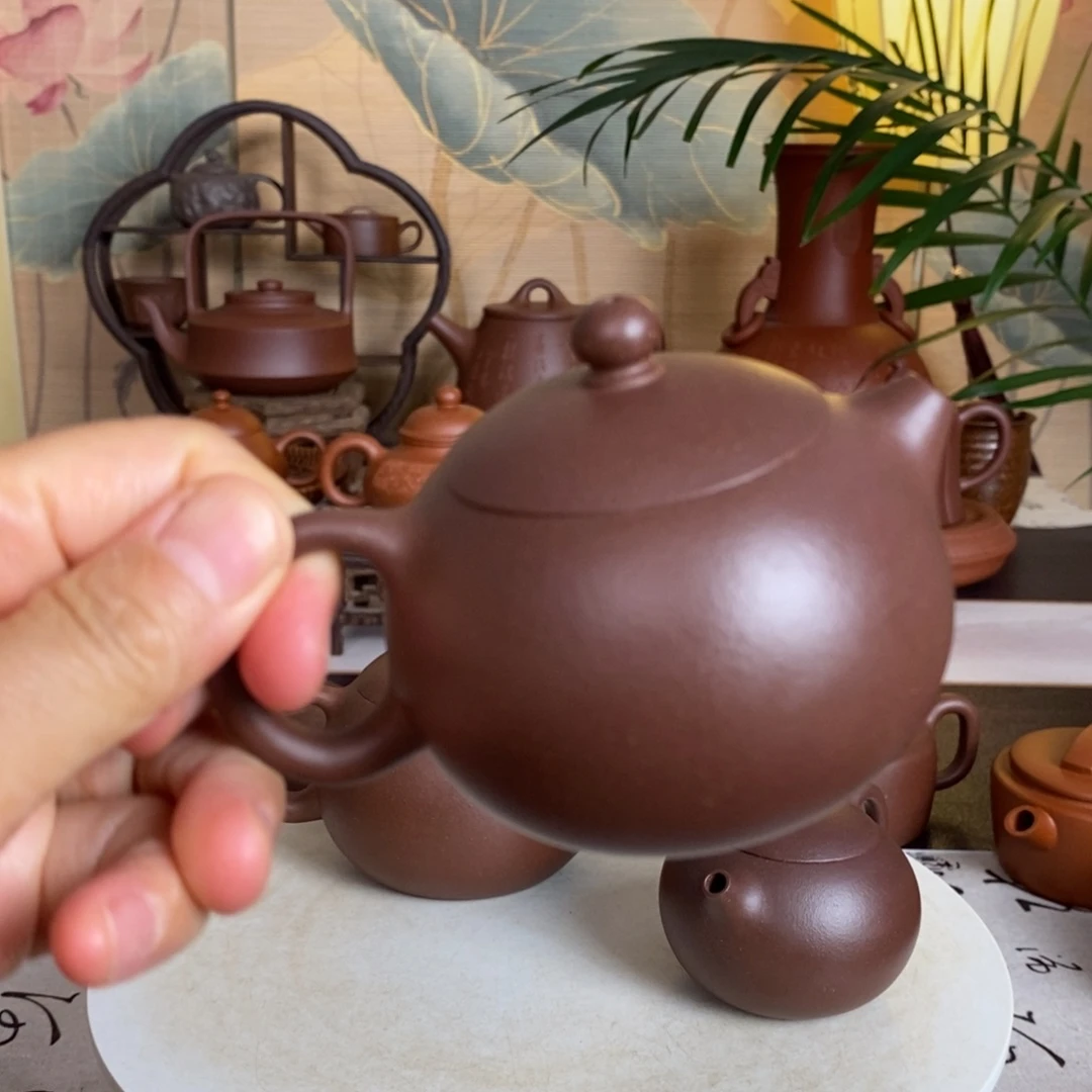 茶壶本山绿泥非*宜兴紫砂艺术150容量