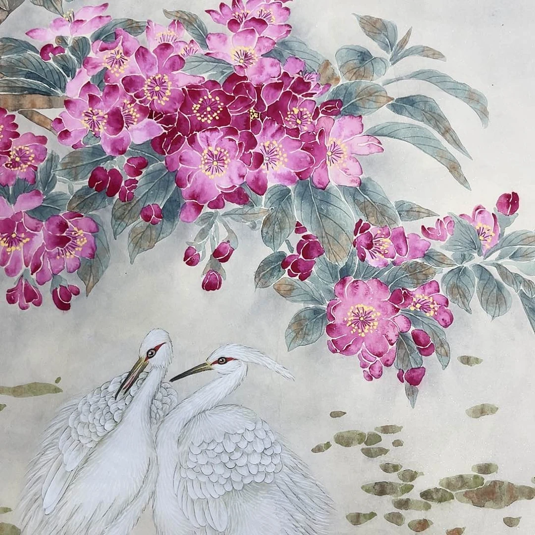 绘画张韩江书画左进伟