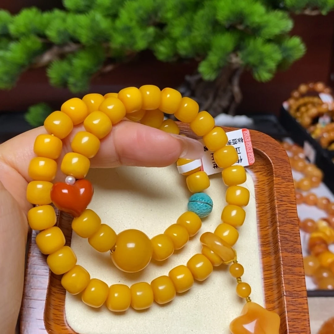 【闪购商品】手链蜜蜡未镶嵌手串