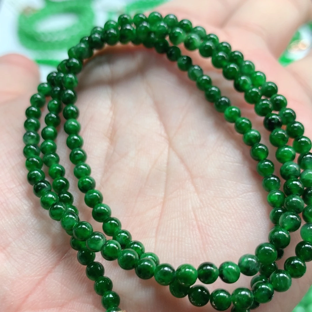 翡翠未镶嵌手链翡翠