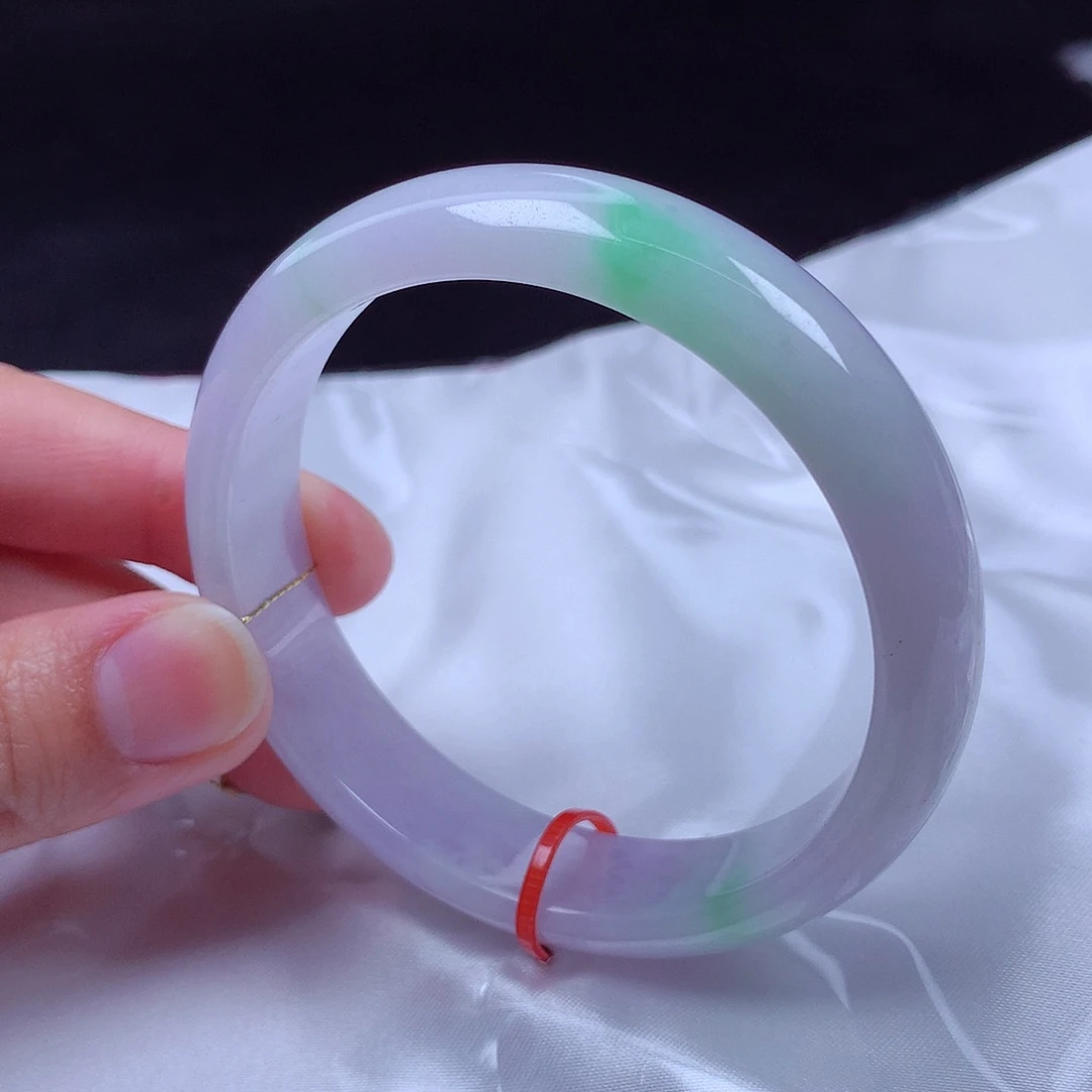 翡翠未镶嵌手镯57圈m110383