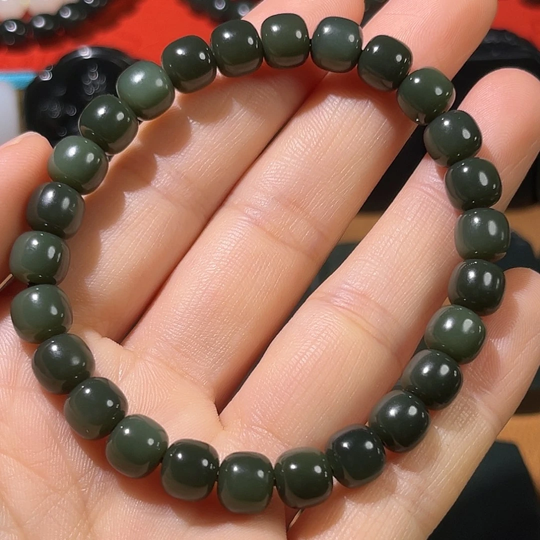 和田玉（青玉）未镶嵌颈饰