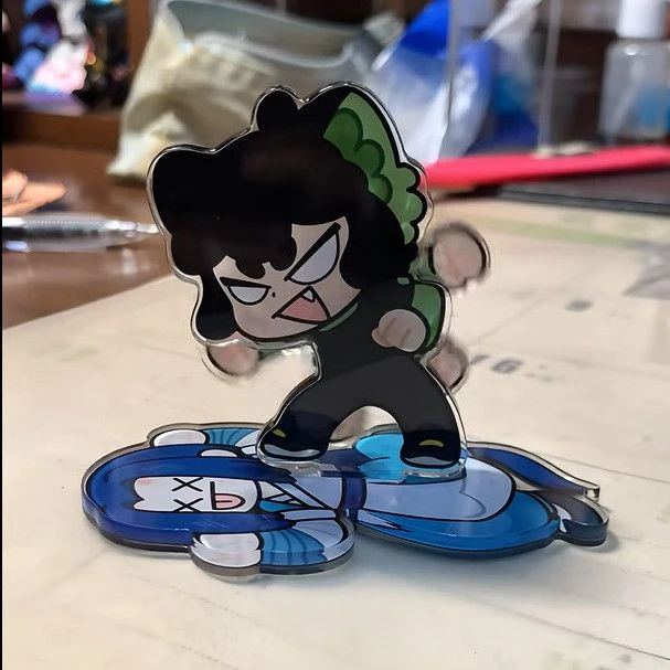 小红书同款罗小黑战记亚克力旋转桌面立牌物料礼物送朋友礼物必备