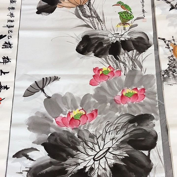 小周画廊的直播间