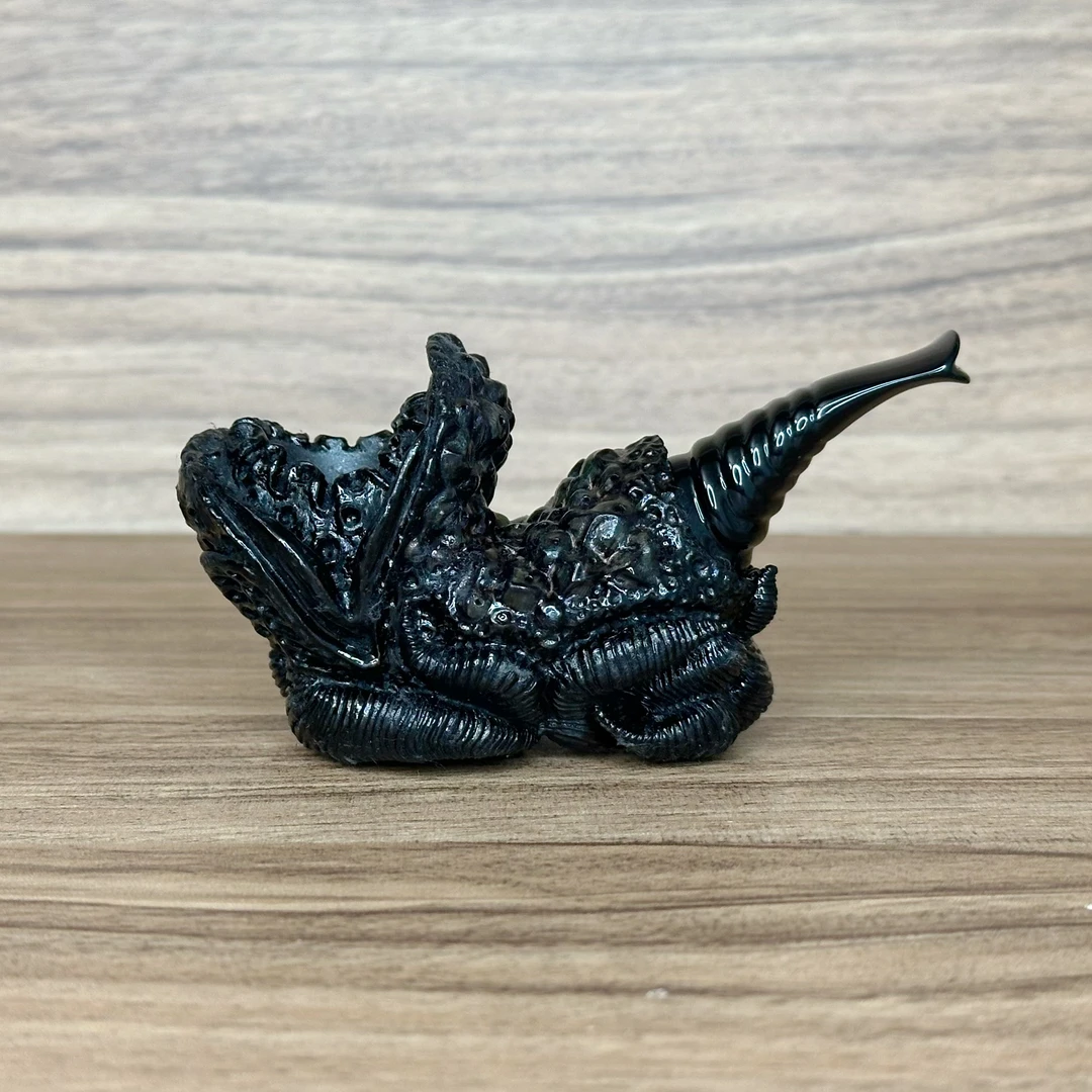 Biftek捷克天才斗师 牛排 “毒液”主题石楠木手工烟斗