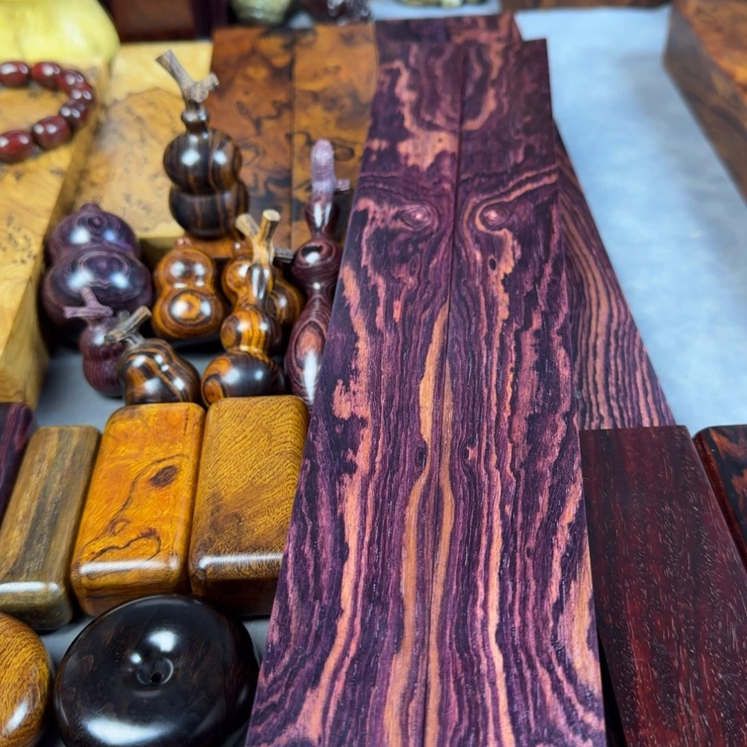 嘛***咔塞洲黄檀巴西国王木一木对开镇尺