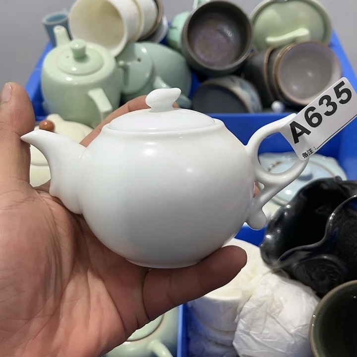 茶具默认微瑕瓷器、茶具、壶、摆件，介意勿拍