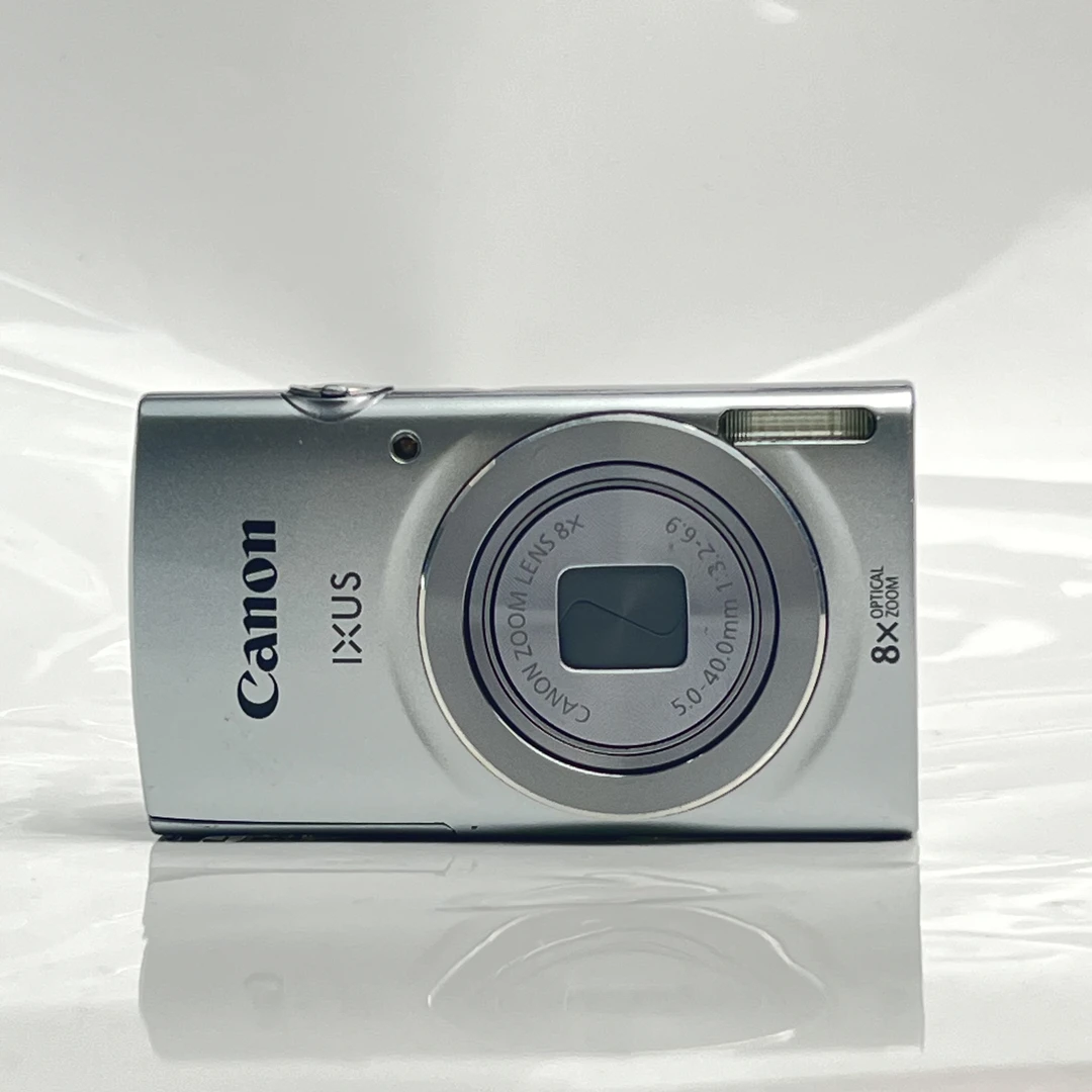 95新 Canon/佳能 ixus145轻奢银1600万像素8倍变焦复古ccd