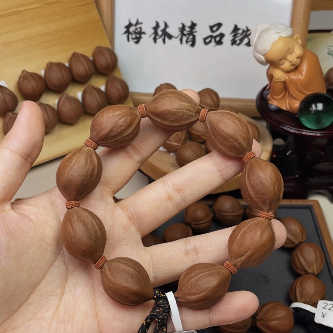 古****橄榄核手串/手链梅林铁核2028