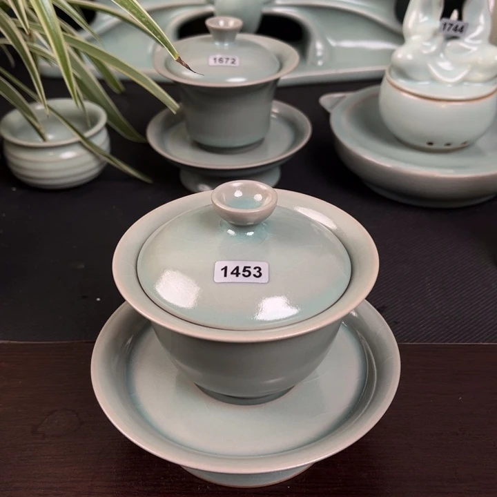 杯1453 青鸾汝瓷汝州发货