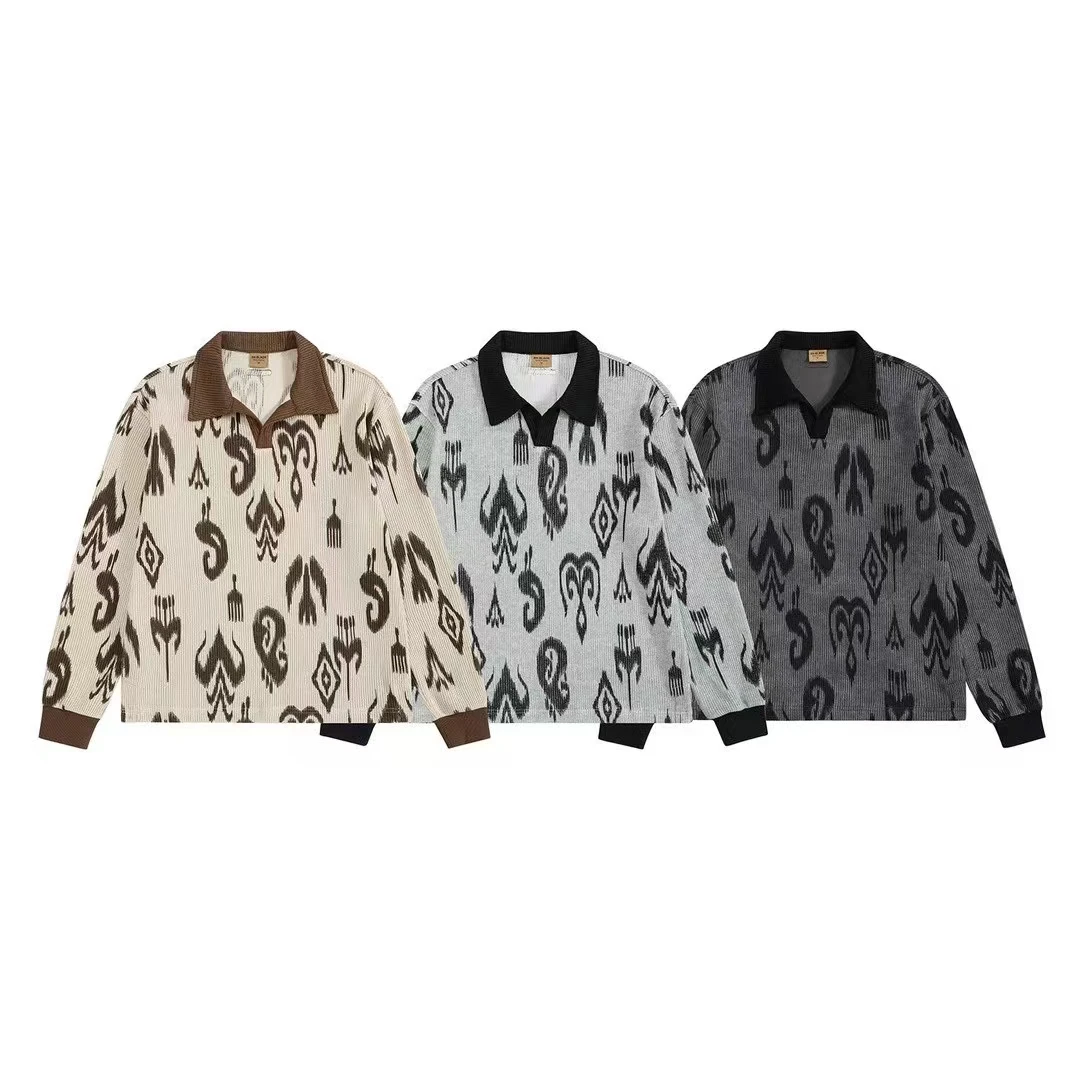 BH-BLACK新疆民族风艾德莱斯Atlas休闲男女同款卫衣