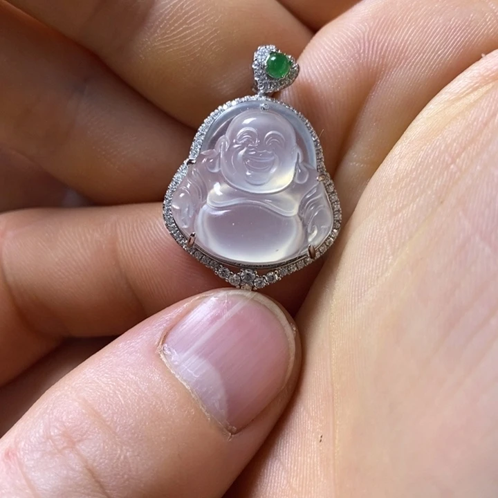 岫玉岫玉挂件未镶嵌