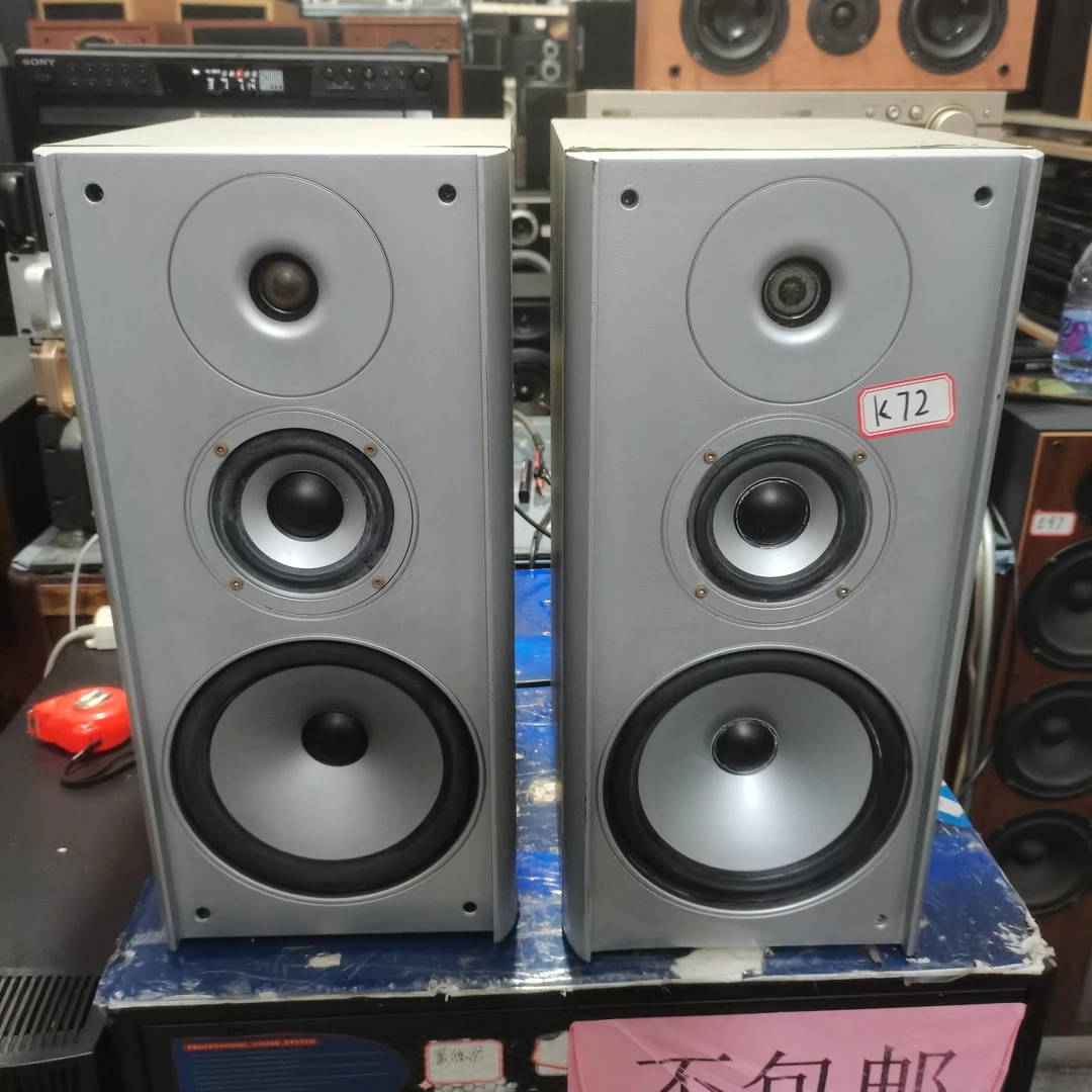 K72号书架音响一对 八寸三分频 运费自理