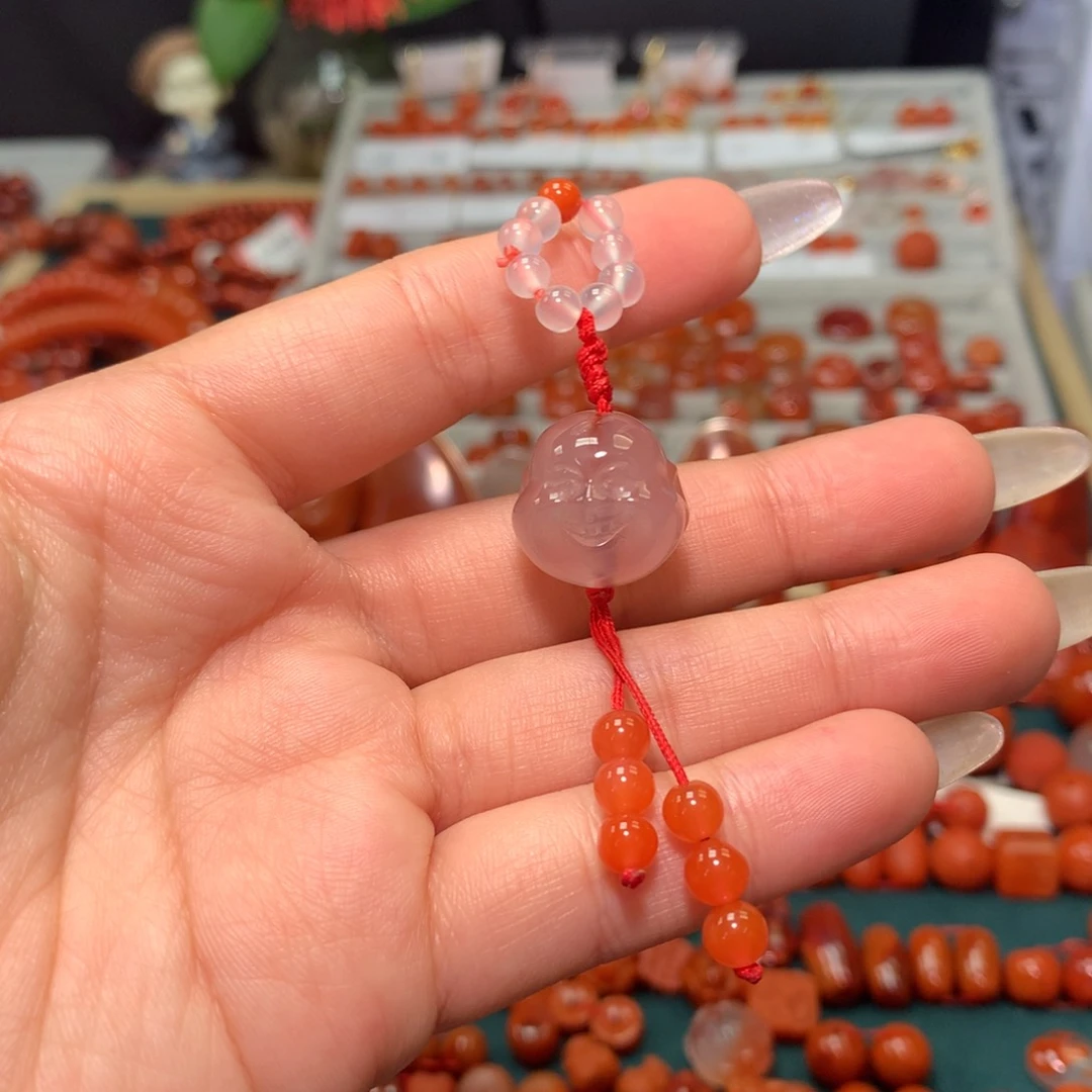 【闪购商品】南红玛瑙挂件未镶嵌