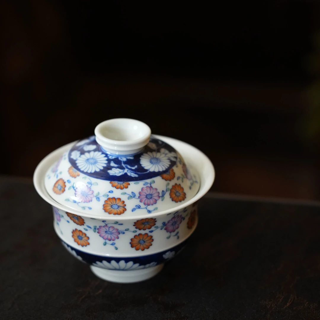 【雲梦】卓君-雏菊低语盖碗