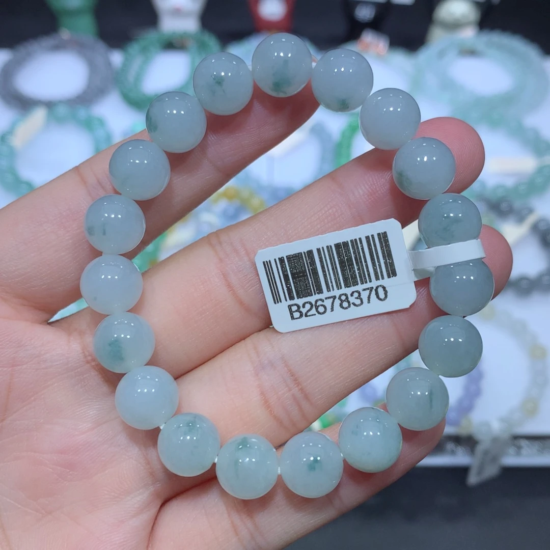 翡翠未镶嵌手串天然