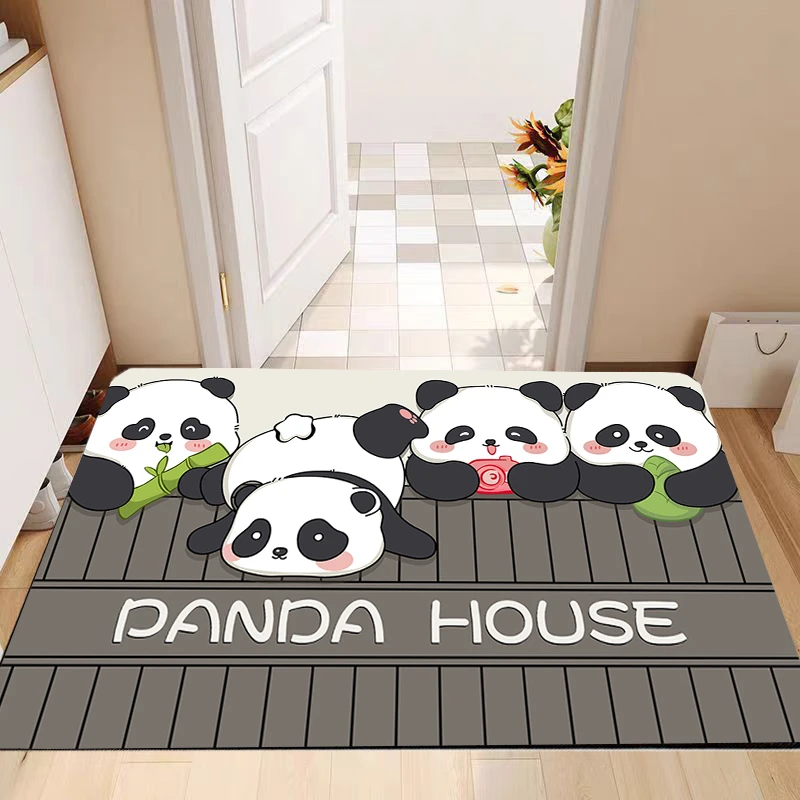 98-118浴室卫生间门口硅藻泥一二布布吸水地垫防滑脚垫子洗手间