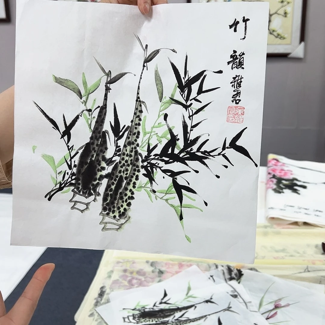 国画宣纸国画纯手绘作品