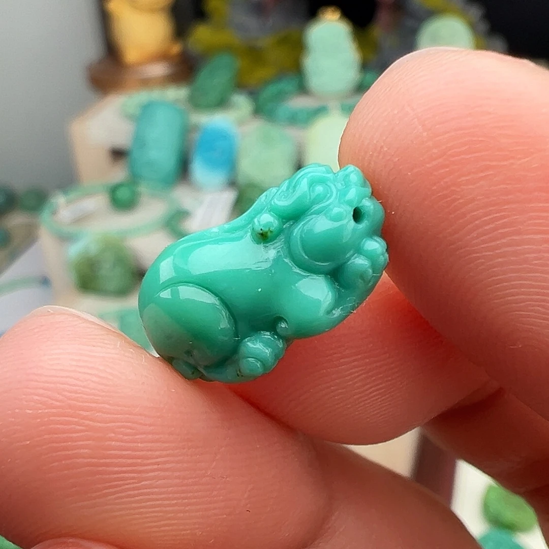 绿松石未镶嵌主播万珍