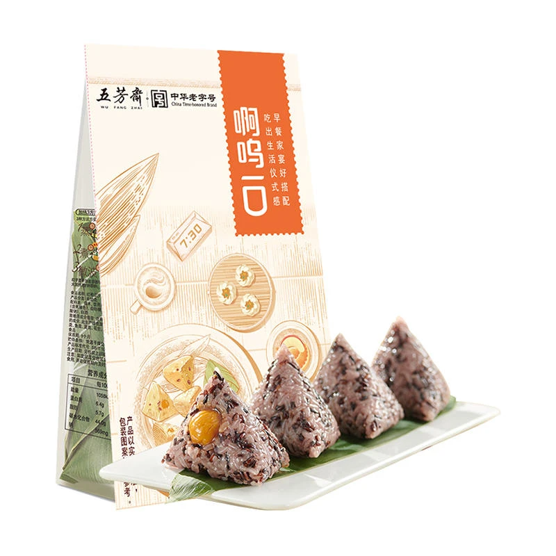 五芳斋真空轻甜血糯栗子粽 50g*4