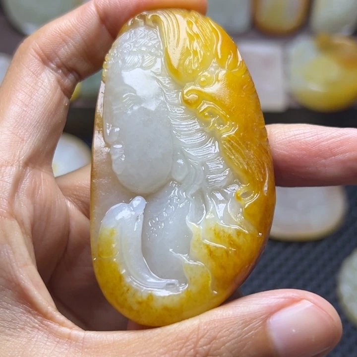 颈饰未镶嵌和田玉