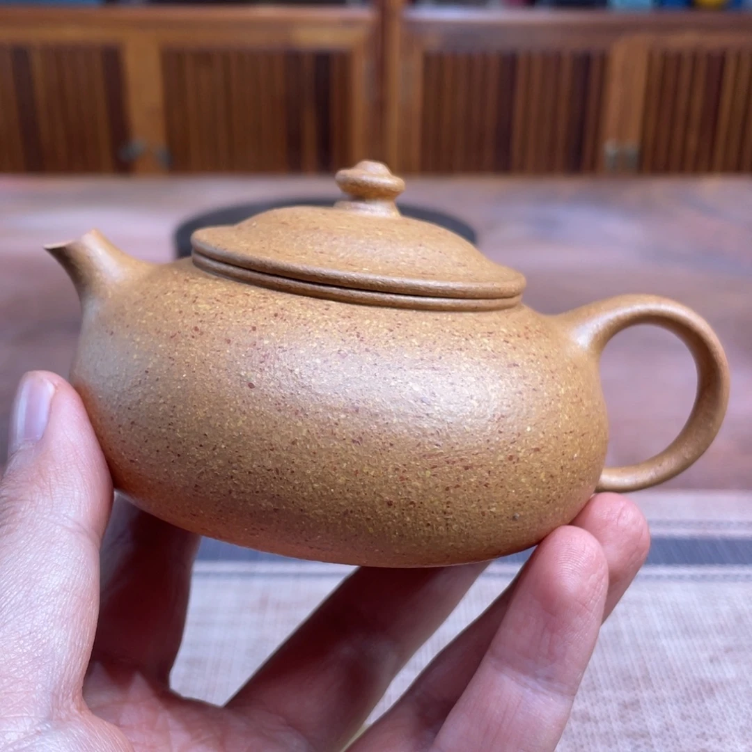 哈***.紫砂茶壶宜兴紫砂原矿紫砂壶