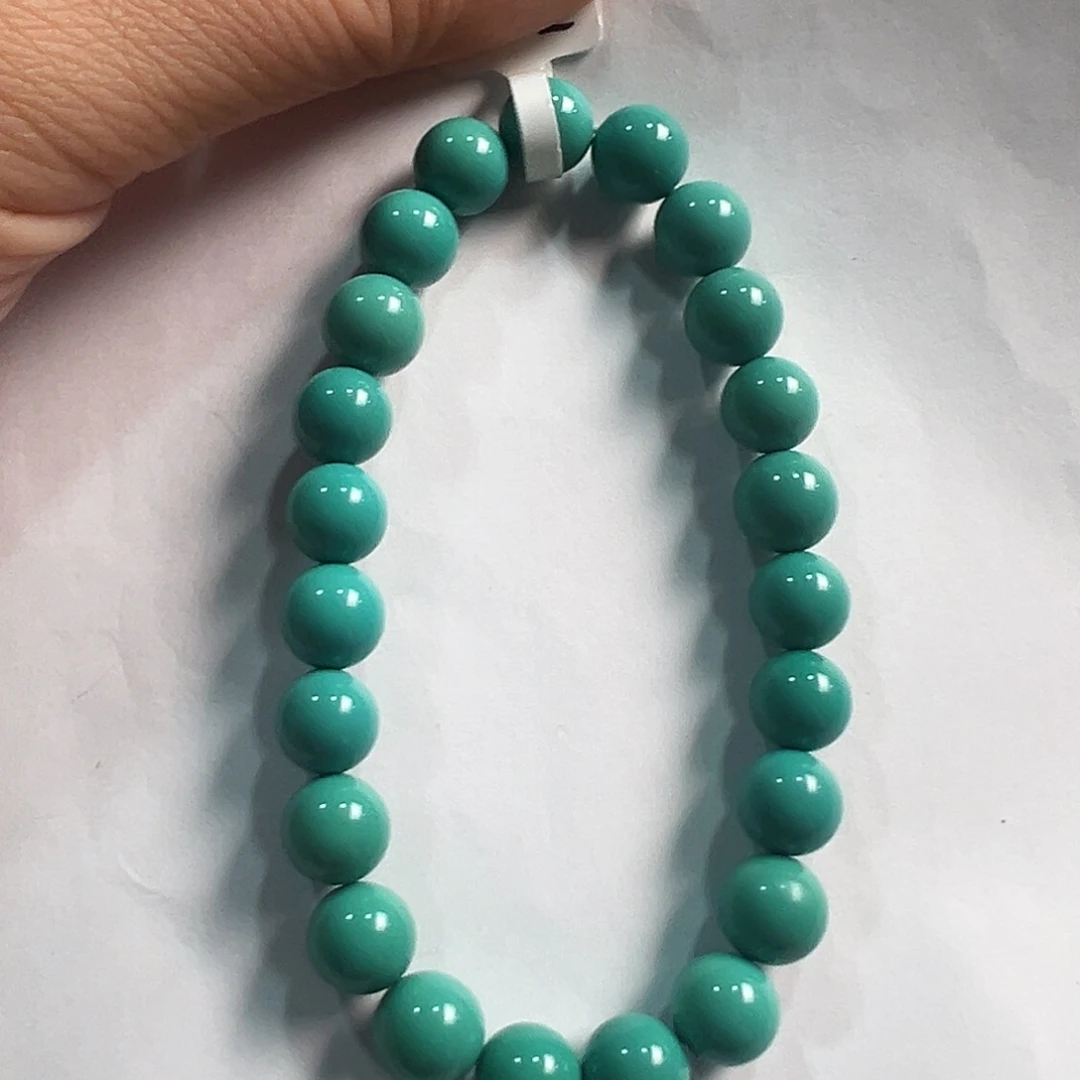 未镶嵌绿松石手串卡8➕