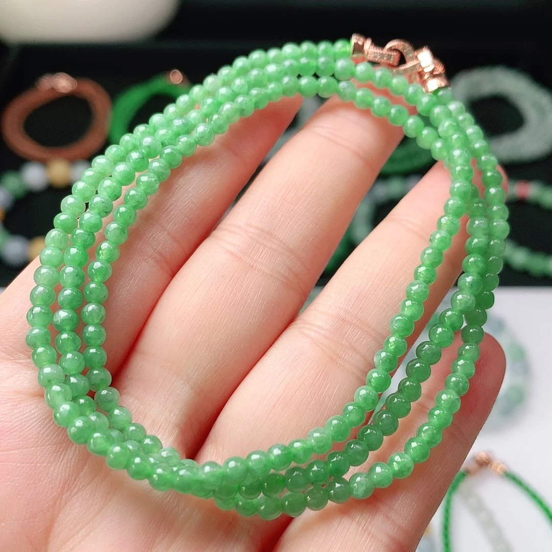 翡翠未镶嵌手链翡翠