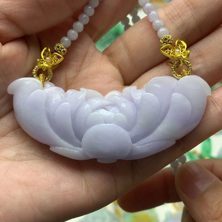 颈饰未镶嵌翡翠翡翠
