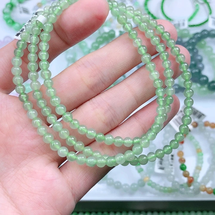 未镶嵌手链翡翠翡翠