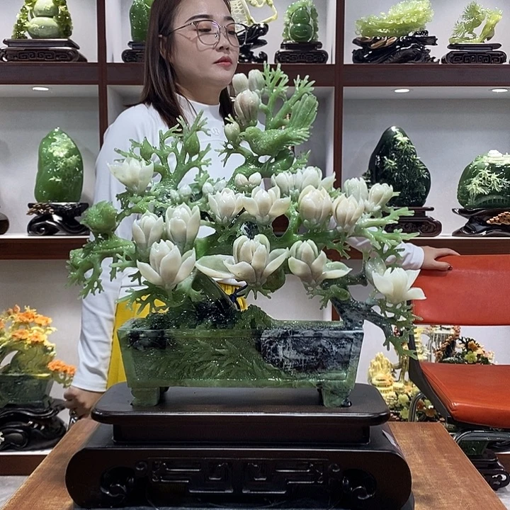 快***）玉山水摆件 玄关摆件