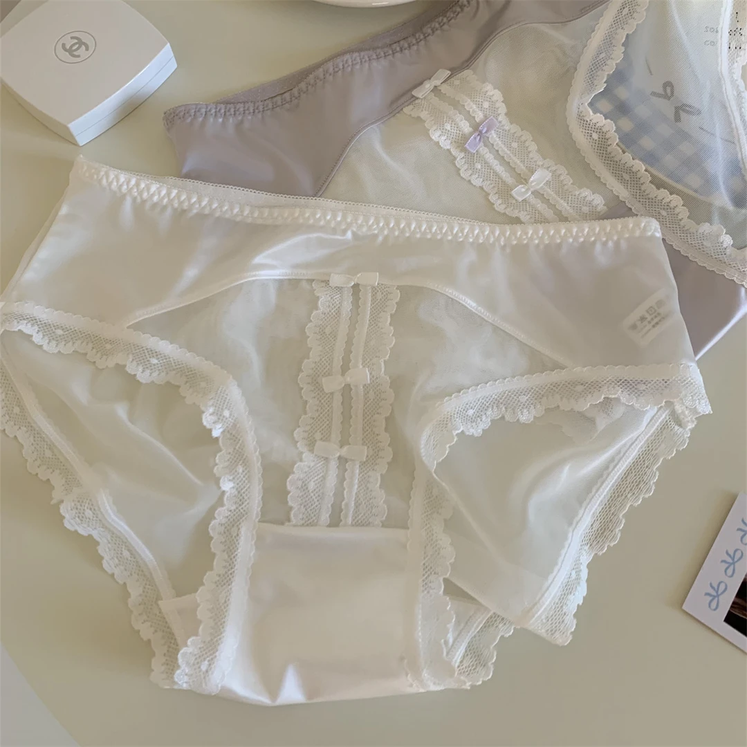 【国风少女】新中式女生蕾丝内裤女士夏季薄款裆
