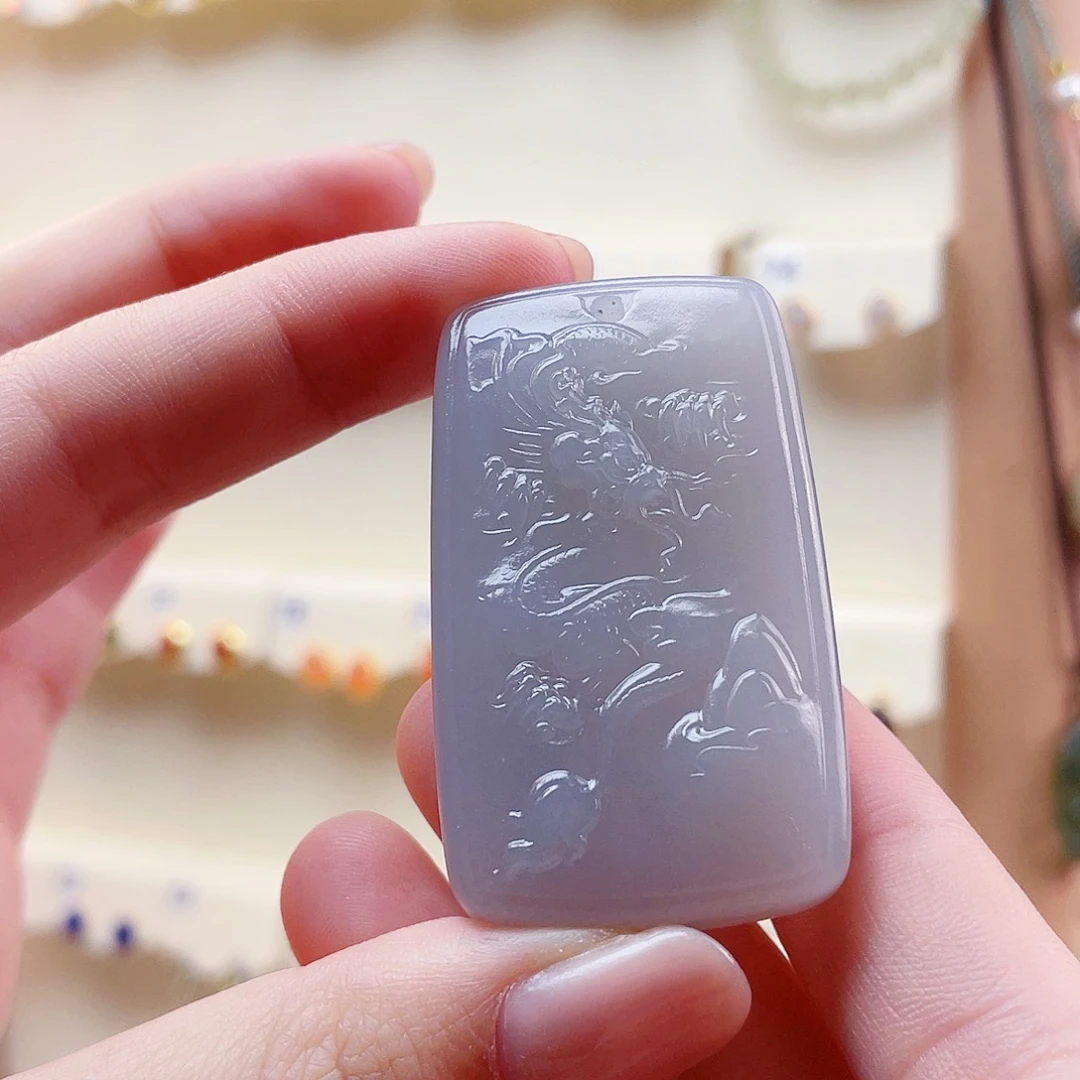 静***…和田玉未镶嵌吊坠(赠链)