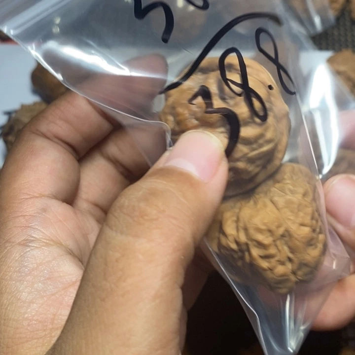 文玩核桃把件蛤蟆头38