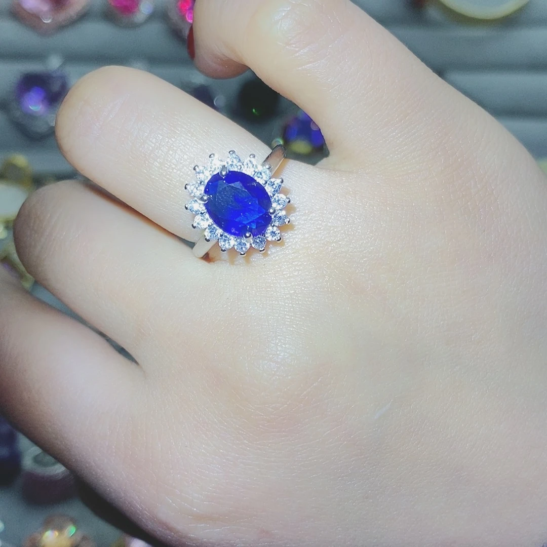 【闪购商品】托帕石耳饰银S925镶嵌