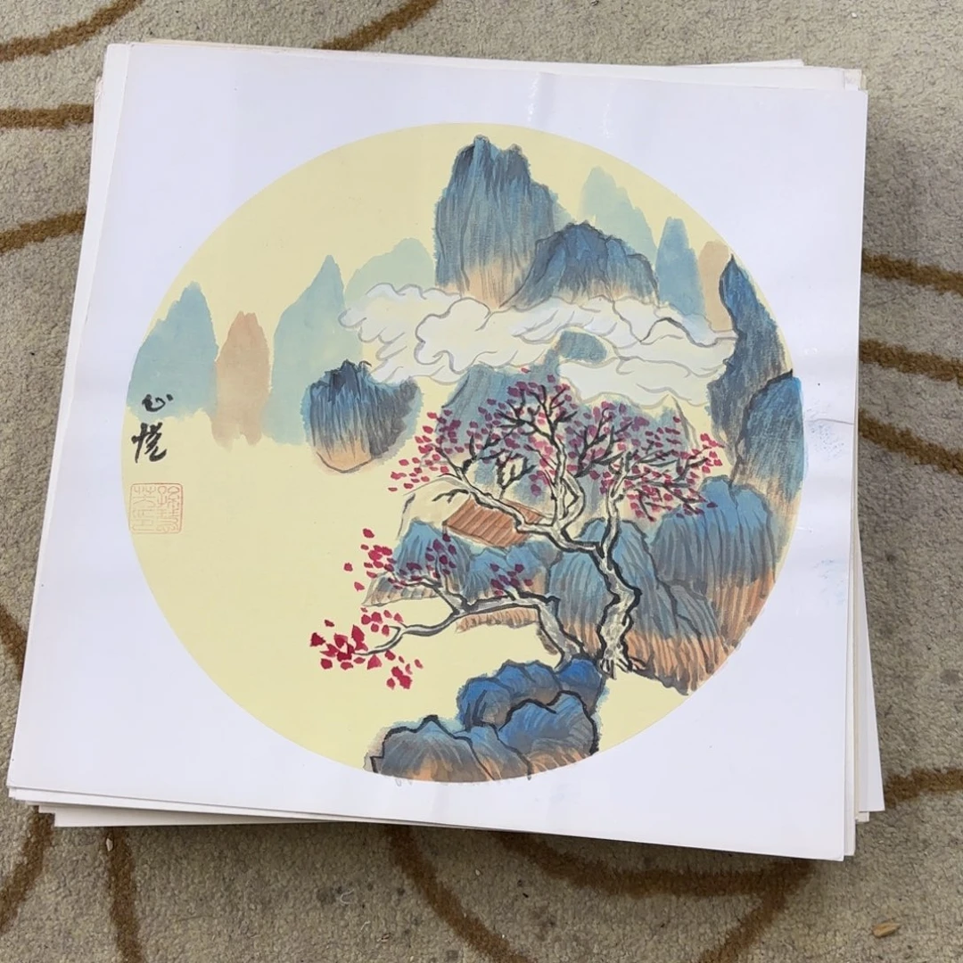 国画国画老师作品刘