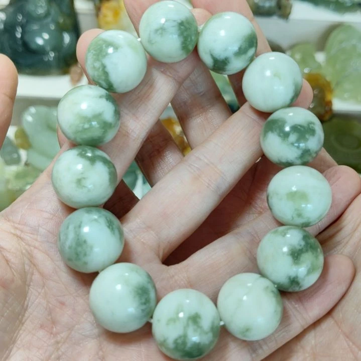 岫玉未镶嵌手串款式