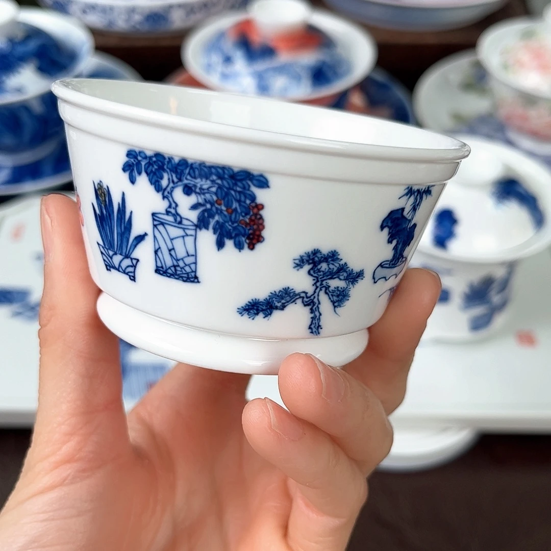 手绘高温瓷器瓷器